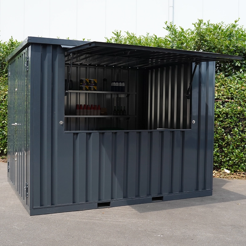Conteneur bar démontable 3×2 XL RAL 7016 image 5