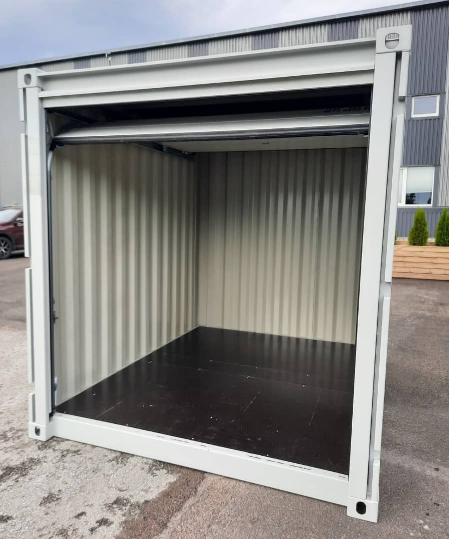 Container de stockage 10 pieds avec porte sectionnelle image 4