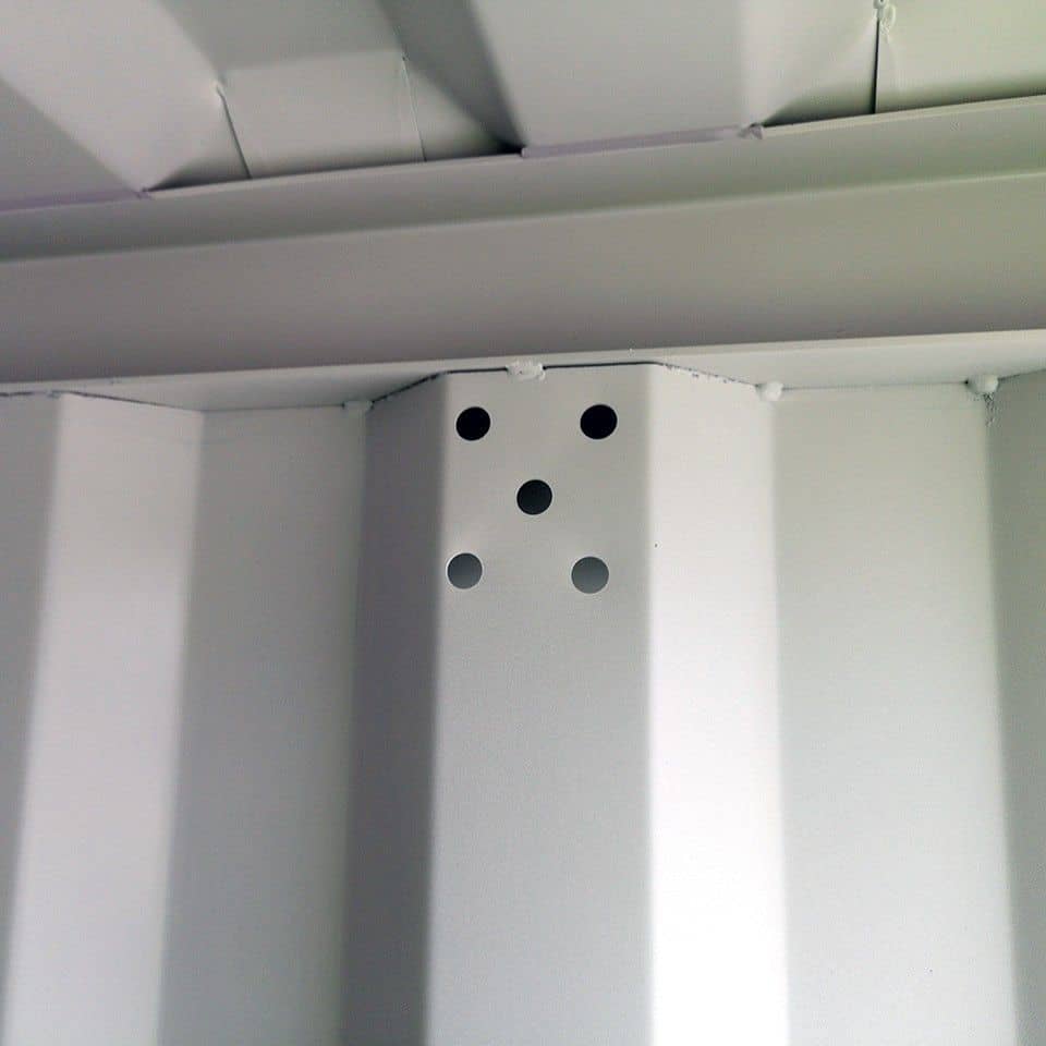 Container de stockage 10 pieds avec porte sectionnelle image 2