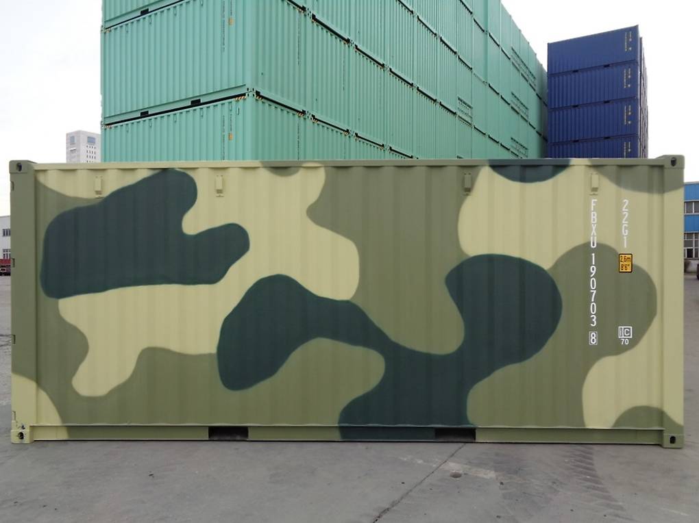containers 20 pieds dry neuf couleurs militaires image 6
