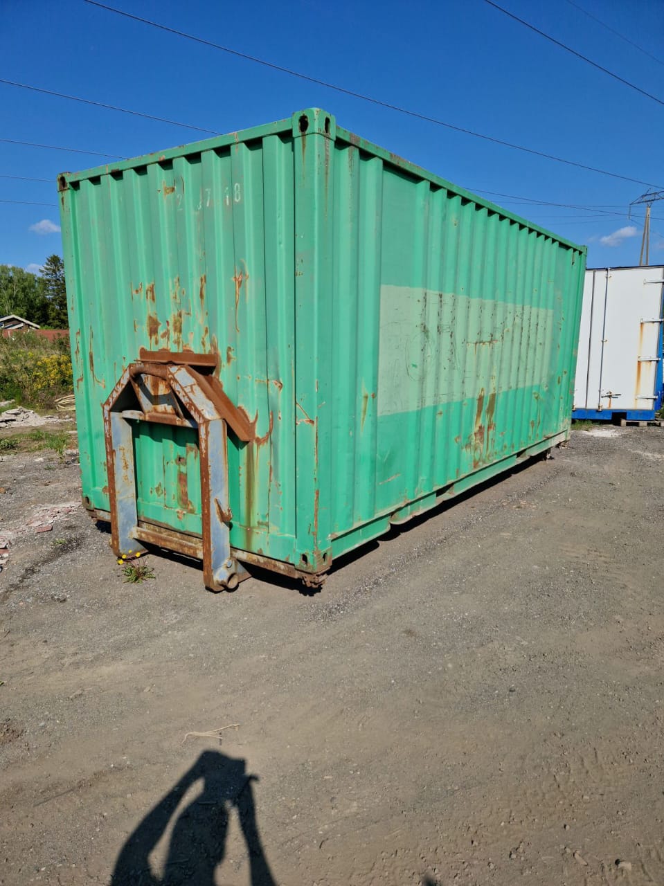 Container 20 pieds sur châssis équipé image 4