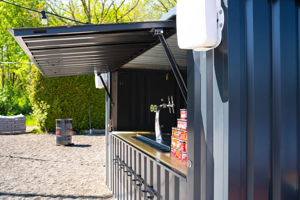 Conteneur bar démontable 4×2 XL RAL 7016 image 3